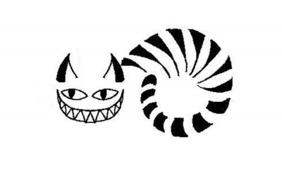 Cheshire Cat Tattoo Design
