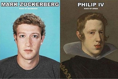 Mark Zuckerberg and Phillip IV of Spain