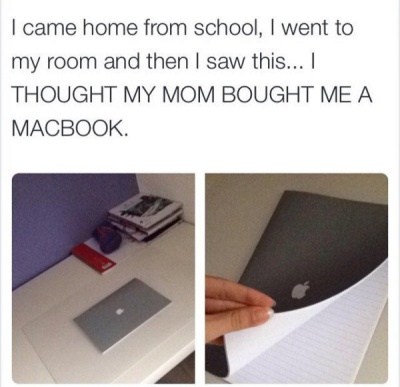 Literally a 'MacBook' 