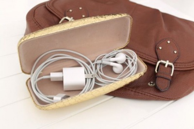 Turn Your Sunglasses Box into a Charger Holder