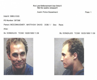 Matthew McConaughey Got Arrested For Playing Bongo Drums