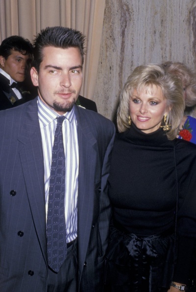 Charlie Sheen And Cathy St. George