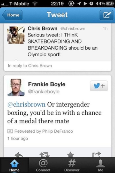 Chris Brown Vs. Frankie Boyle