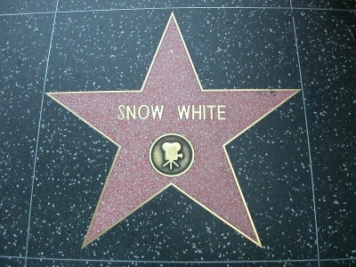 Snow White is the Only Princess to Receive a Star on the Hollywood Walk of Fame