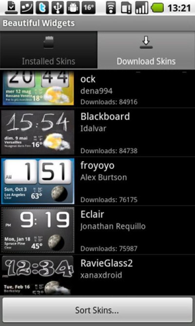 Beautiful Widgets