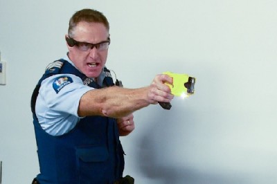 Taser gun test dummy