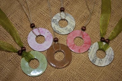 Washer necklace