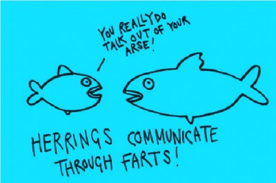 Herrings Communicate By Farting