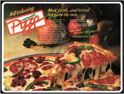 McDonalds McPizza
