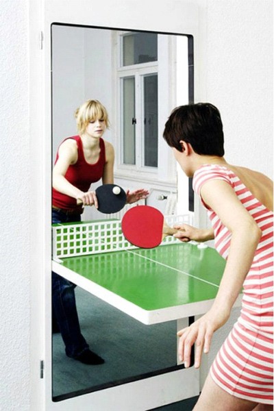 Door Ping Pong Table