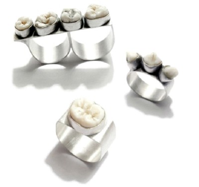 Teeth Rings by Polly van der Glas