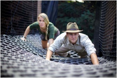 Indiana Jones Engagement Photo
