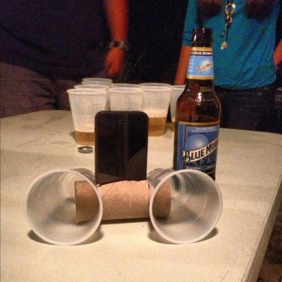 Toilet Paper Roll & Plastic Cups Speakers