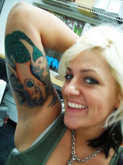 Inside upper arm