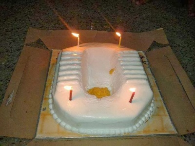 Asian Toilet Cake