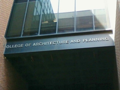 College of Architecture, Planning and Irony 