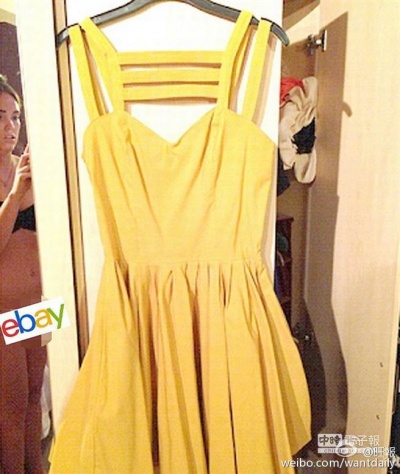 Bid on the Dress, Not the Lady