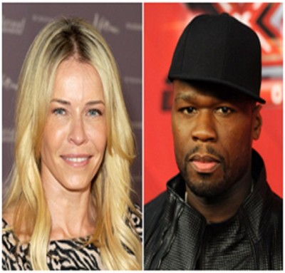 Chelsea Handler and 50 Cent