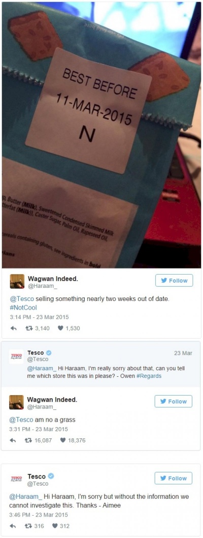 Trolling Tesco