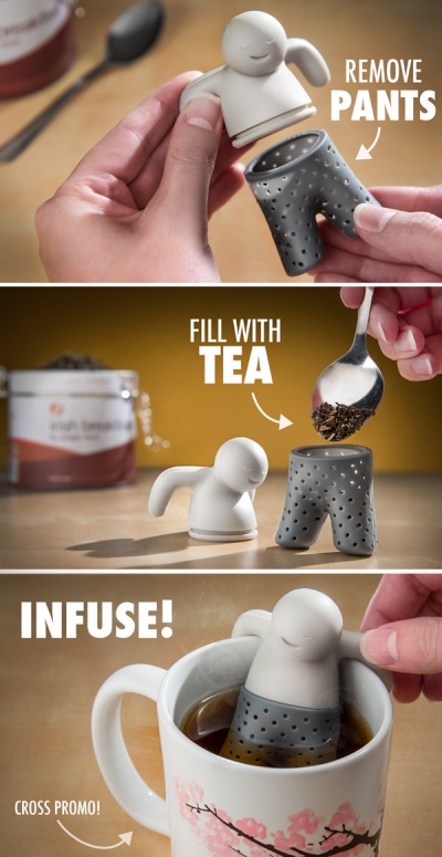 ‘Mr. Tea’ Silicone Tea Infuser