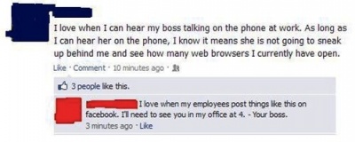 Don’t Have Your Boss as a Facebook Friend