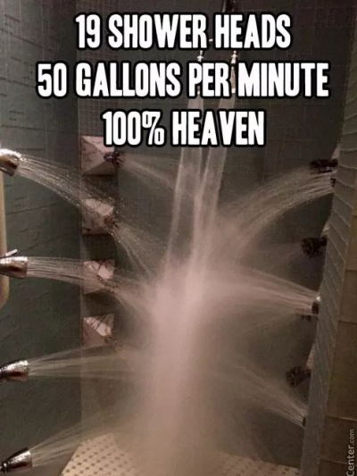 Modern Day Showers Be Like