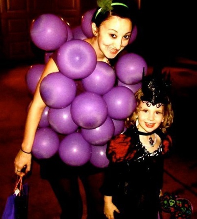 A Bunch of Grapes Halloween Costume