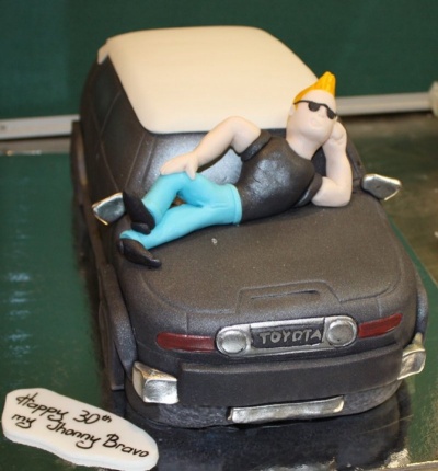 Johny Bravo Cake