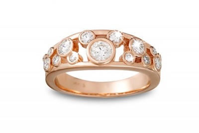 Mickey Mouse Diamond Icon Ring