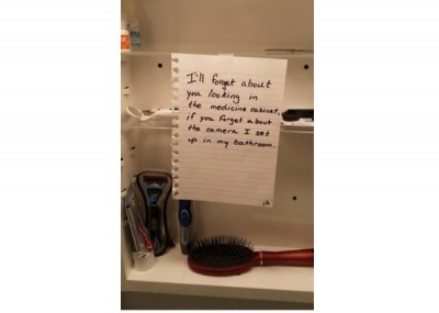 Medicine Cabinet Apology