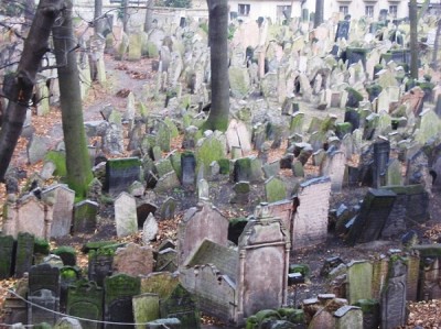Prague's Jewish cemetery
