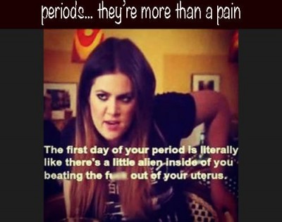 Periods are a pain