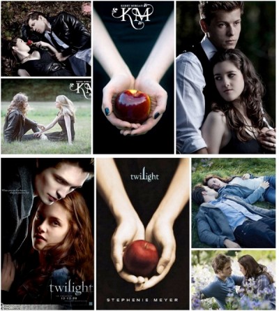 Twilight Engagement Photo
