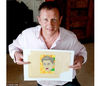 Andy Warhol Original Sketch