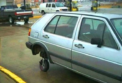 Where's the wheel?