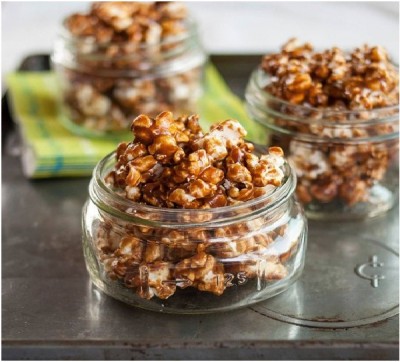 Crunchy Caramel Popcorn