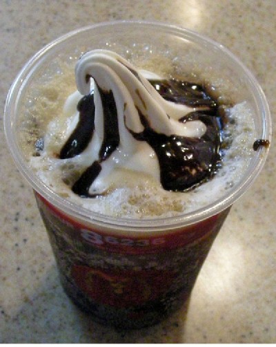 Coke float