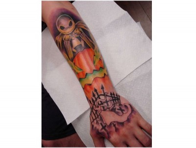 Nightmare Before Christmas Tattoo