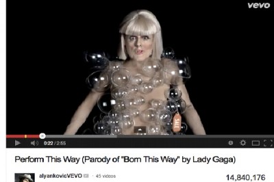 Lady Gagy Born This Way - Perform This Way - By Weird Al Yankovic