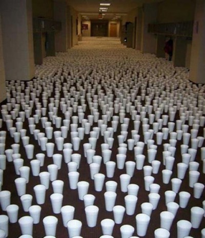 Cup hallway