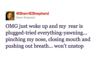 Sherri Shepherd's Plugged Up