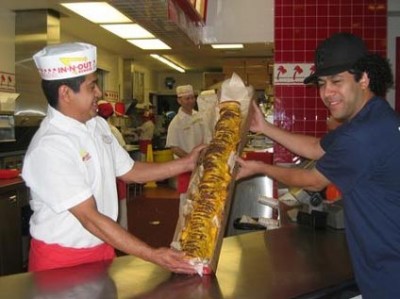 100 x 100 burger