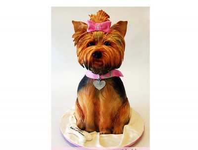Yorkie Cake