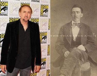 Nicholas Cage and Civil War Era Man