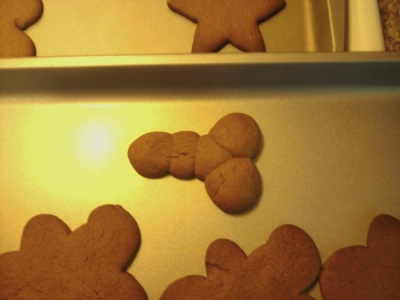 Penis Shaped Gingerbread Cookie