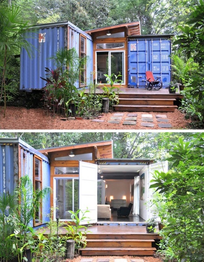 When Shipping Container Becomes a House