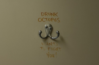 Drunk Octopus Wants to Fight You