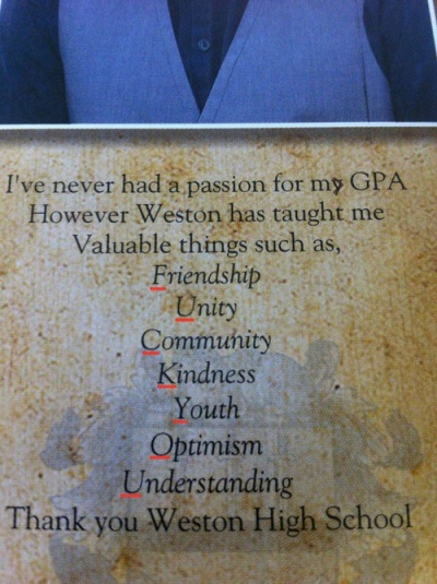 This Subtle Yearbook Quote