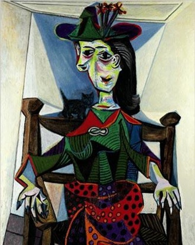 Dora Maar with Cat, 1941 by Pablo Picasso ($100.7 Million)