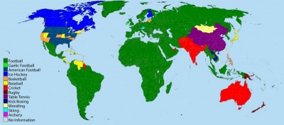 Countries and Their Favorite Sports